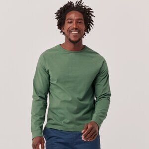 Pact Vintage Long Sleeve Raglan Tee